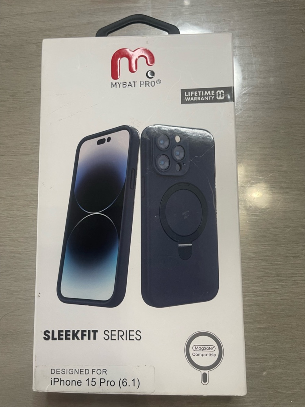 SleekFit Series Case for iPhone 15 Pro - blue Mybat Pro